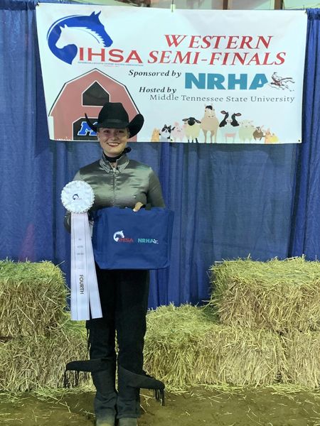 Tiger Equestrian Rider - Brenna Orchard Competing in IHSA National Championship in N. Carolina!