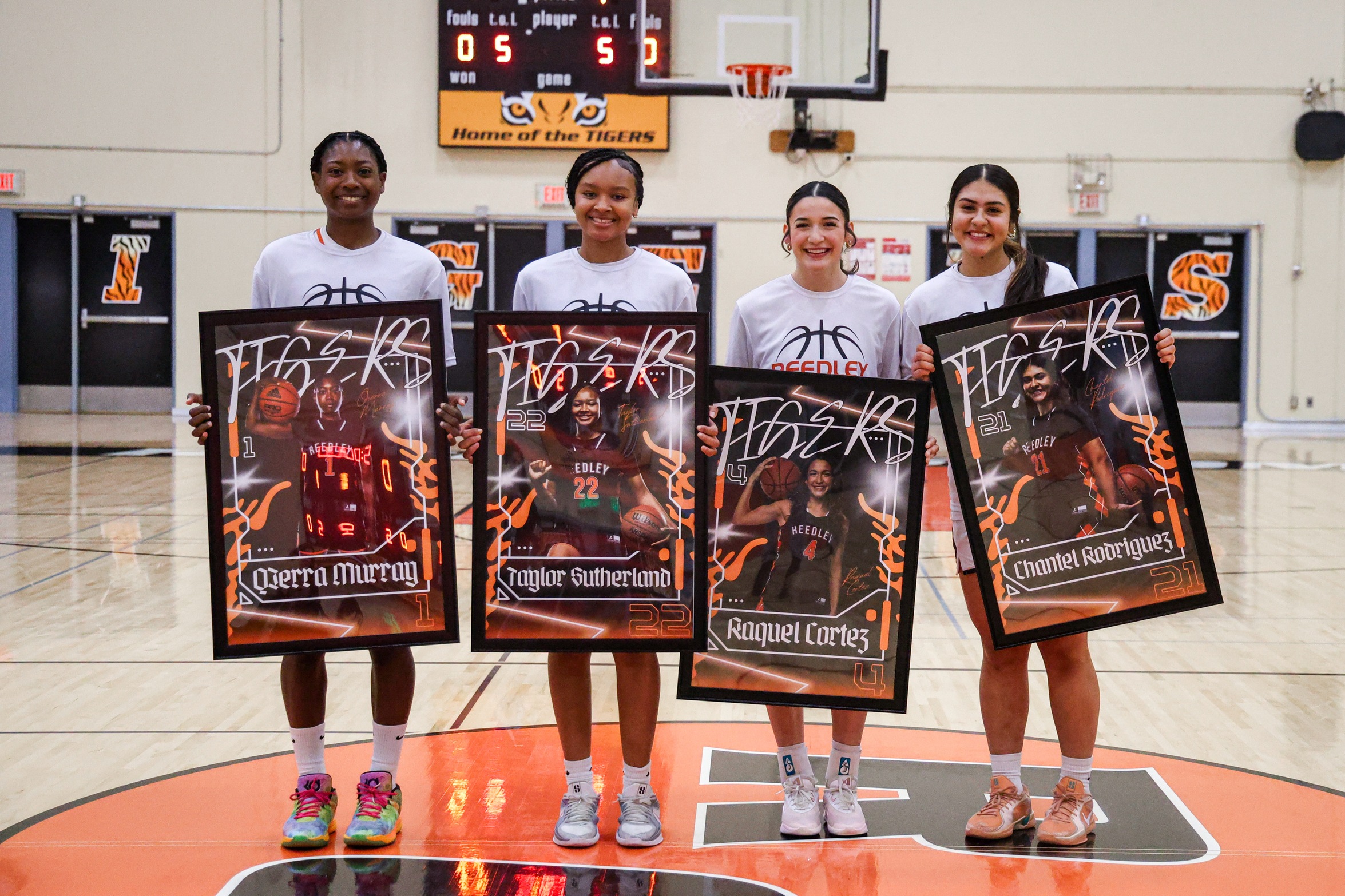 Super Sophomore Night Double Header for Tiger Basketball Programs Sweeping Merced College